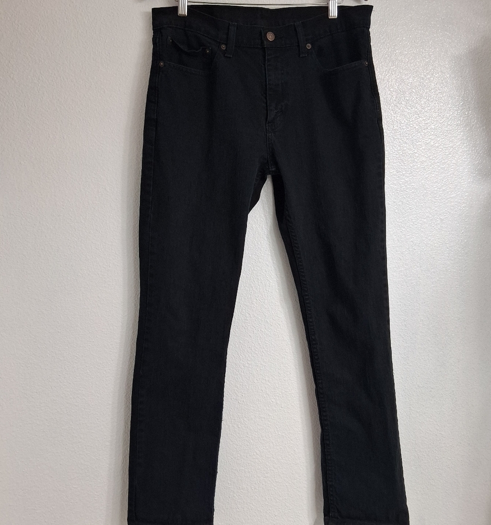 Levi's 511 Black Slim Fit Jeans   Size 34"×32"